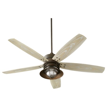 Quorum Portico 60In. Wet Fan Oiled Bronze 14605-86